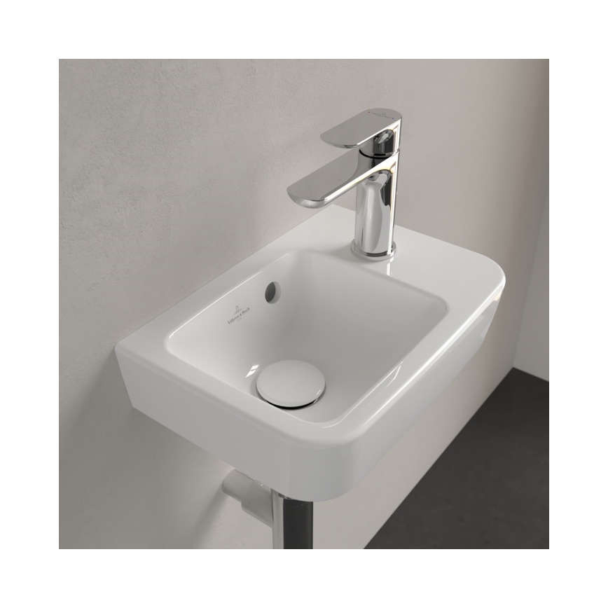 Villeroy & Boch 43433601 - O.NOVO Wall-hung Washbasin 36 x 25 cm Ceramic/White