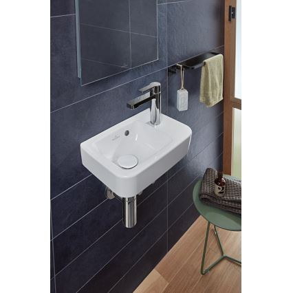 Villeroy & Boch 43433601 - O.NOVO Wall-hung Washbasin 36 x 25 cm Ceramic/White