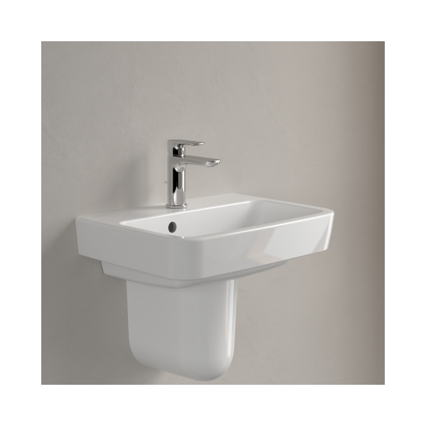 Villeroy & Boch 43445001 - O.NOVO Wall-hung Washbasin 50 x 37 cm, ceramic/white