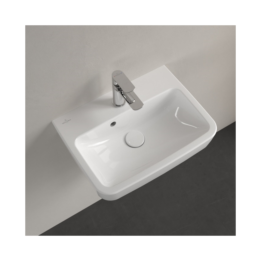 Villeroy & Boch 43445001 - O.NOVO Wall-hung Washbasin 50 x 37 cm, ceramic/white