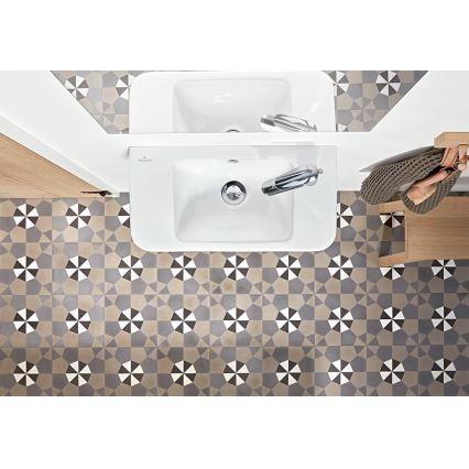 Villeroy & Boch 43445001 - O.NOVO Wall-hung Washbasin 50 x 37 cm, ceramic/white