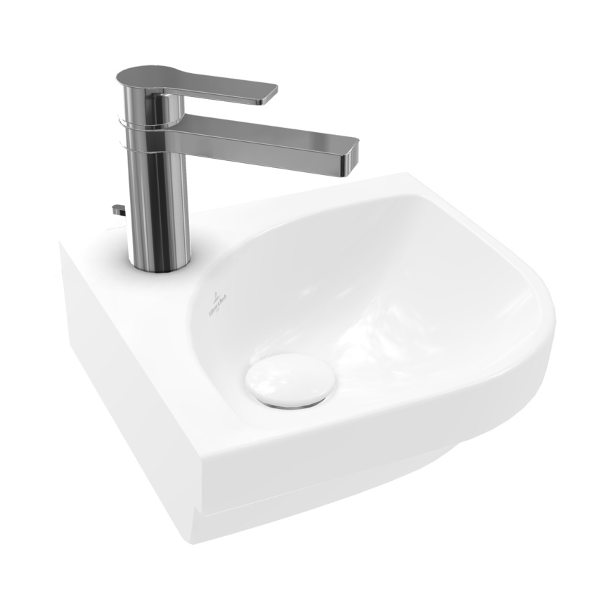 Villeroy & Boch 43714601 - SUBWAY 3.0 Corner wall-hung washbasin 32x32 cm ceramic/white