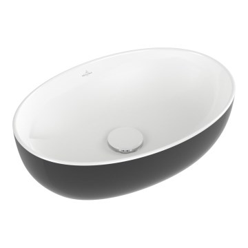 Villeroy & Boch 438848BCT8 - ARTIS Recessed Washbasin 48 x 32.5 cm Ceramic/Black