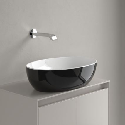 Villeroy & Boch 438848BCT8 - ARTIS Recessed Washbasin 48 x 32.5 cm Ceramic/Black