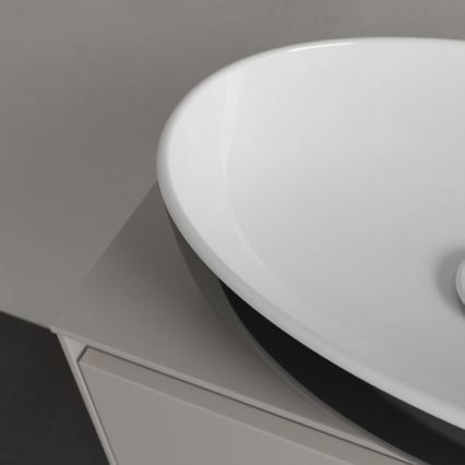 Villeroy & Boch 438848BCT8 - ARTIS Recessed Washbasin 48 x 32.5 cm Ceramic/Black