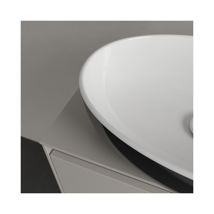Villeroy & Boch 438848BCT8 - ARTIS Recessed Washbasin 48 x 32.5 cm Ceramic/Black
