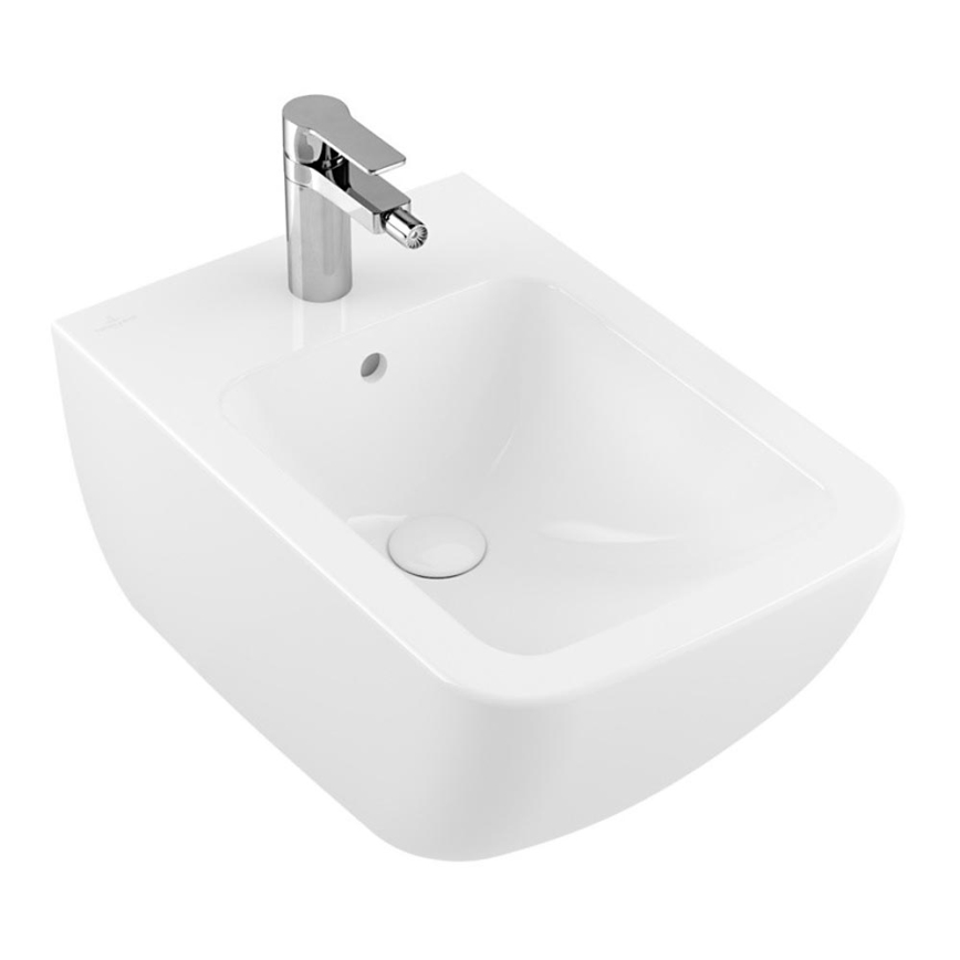 Villeroy & Boch 44110001 - Wall-hung bidet VENTICELLO ceramic/white