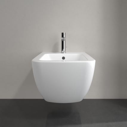 Villeroy & Boch 44110001 - Wall-hung bidet VENTICELLO ceramic/white