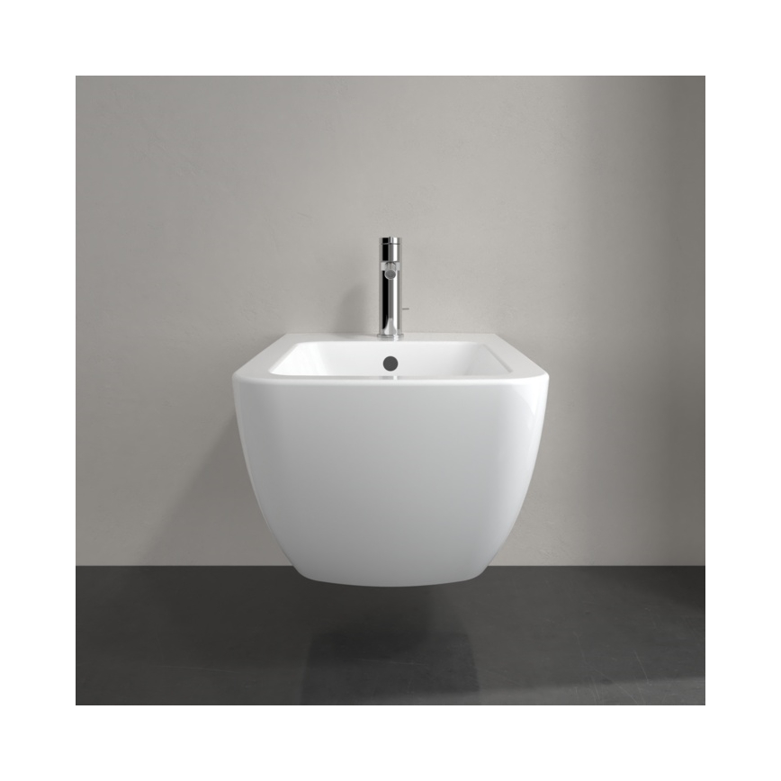 Villeroy & Boch 44110001 - Wall-hung bidet VENTICELLO ceramic/white