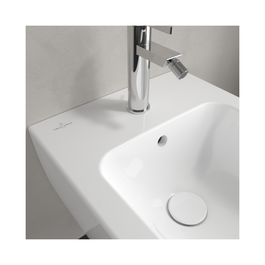 Villeroy & Boch 44110001 - Wall-hung bidet VENTICELLO ceramic/white