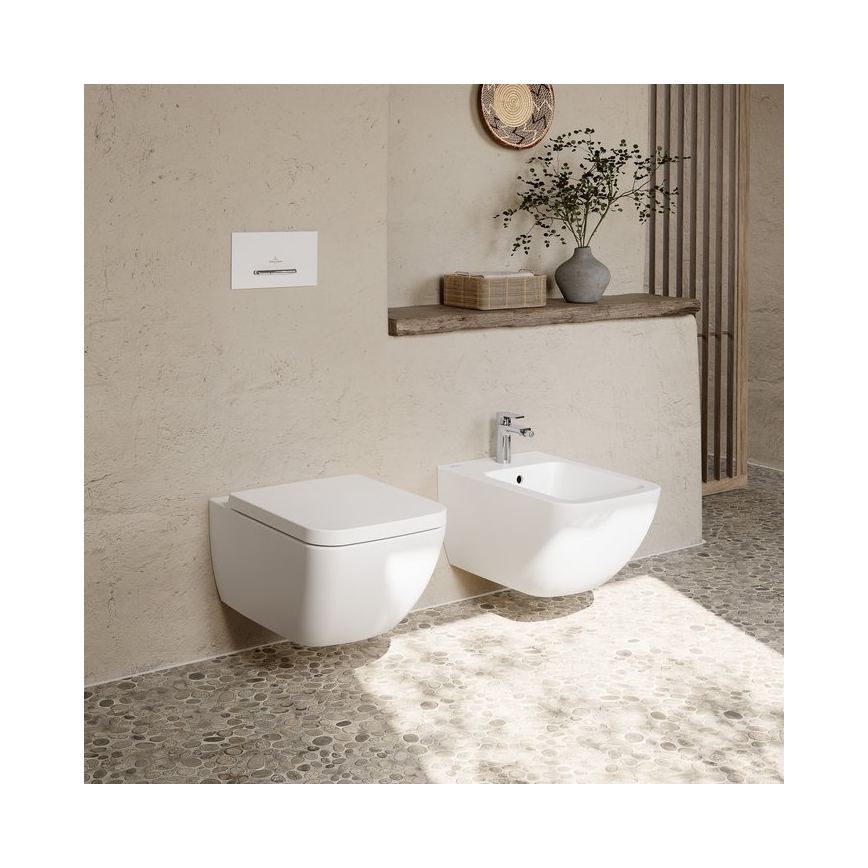 Villeroy & Boch 441100R1 - VENTICELLO wall-hung bidet, ceramic/white