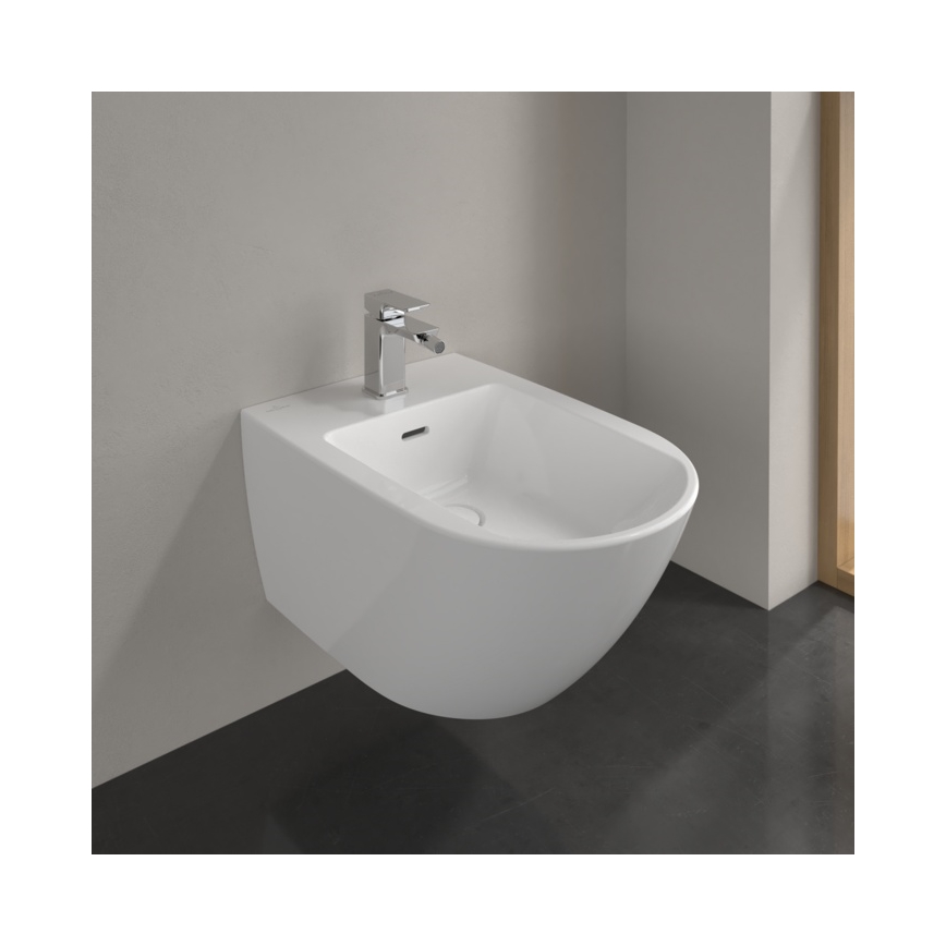 Villeroy & Boch 44700001 - SUBWAY 3.0 Wall-hung Bidet, ceramic/white