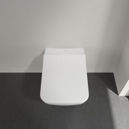 Villeroy & Boch 4611RS01 - Wall-hung toilet with SoftClose seat VENTICELLO ceramic/white