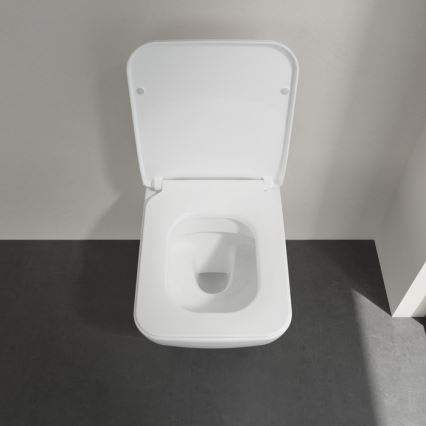 Villeroy & Boch 4611RS01 - Wall-hung toilet with SoftClose seat VENTICELLO ceramic/white