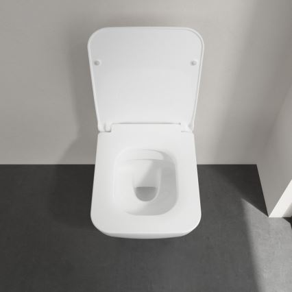 Villeroy & Boch 4611RSR1 - Wall-hung toilet with VENTICELLO SoftClose seat, ceramic/white
