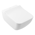 Villeroy & Boch 4611RSR1 - Wall-hung toilet with VENTICELLO SoftClose seat, ceramic/white