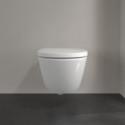 Villeroy & Boch 4670T001 - SUBWAY 3.0 Wall-hung Toilet, White Ceramic