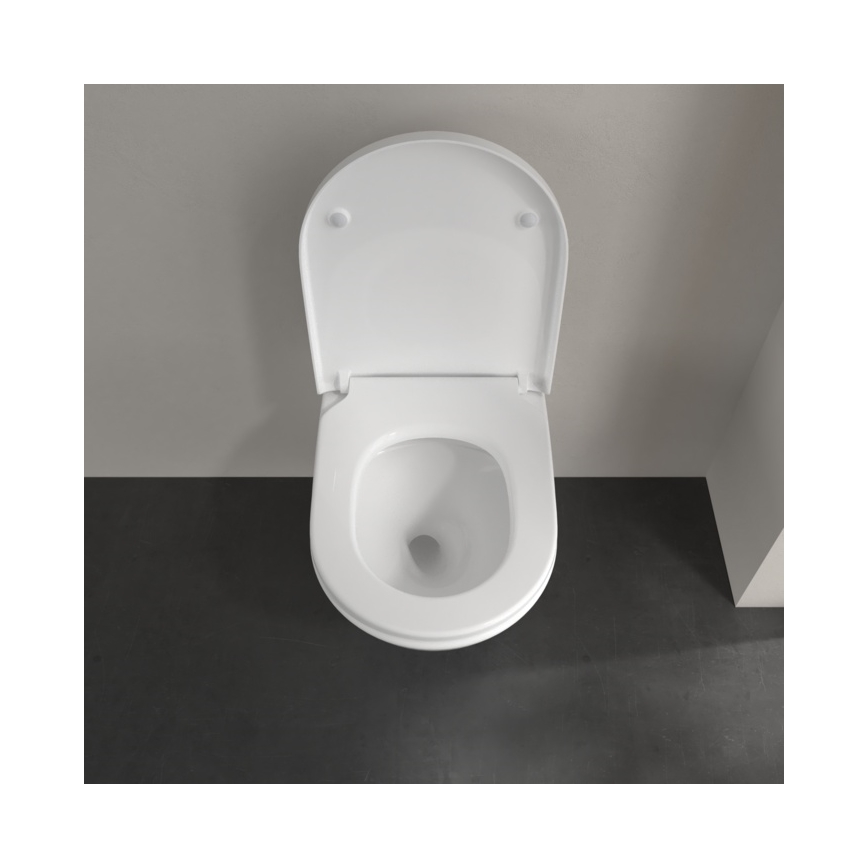 Villeroy & Boch 4670T001 - SUBWAY 3.0 Wall-hung Toilet, White Ceramic