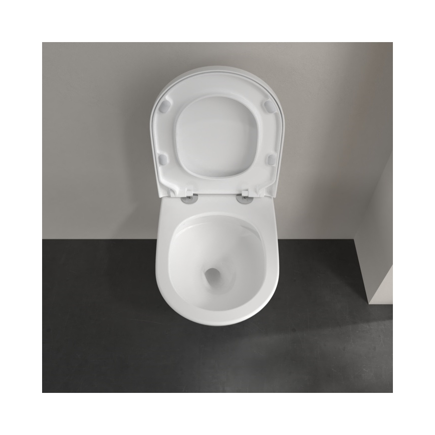 Villeroy & Boch 4670T001 - SUBWAY 3.0 Wall-hung Toilet, White Ceramic