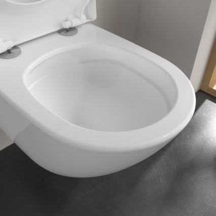 Villeroy & Boch 4670T001 - SUBWAY 3.0 Wall-hung Toilet, White Ceramic