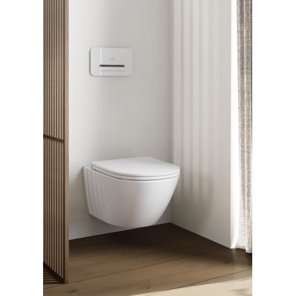 Villeroy & Boch 4670T001 - SUBWAY 3.0 Wall-hung Toilet, White Ceramic