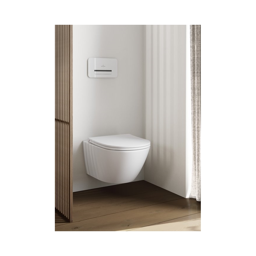 Villeroy & Boch 4670T0R1 - SUBWAY 3.0 Wall-hung Toilet, Ceramic/White