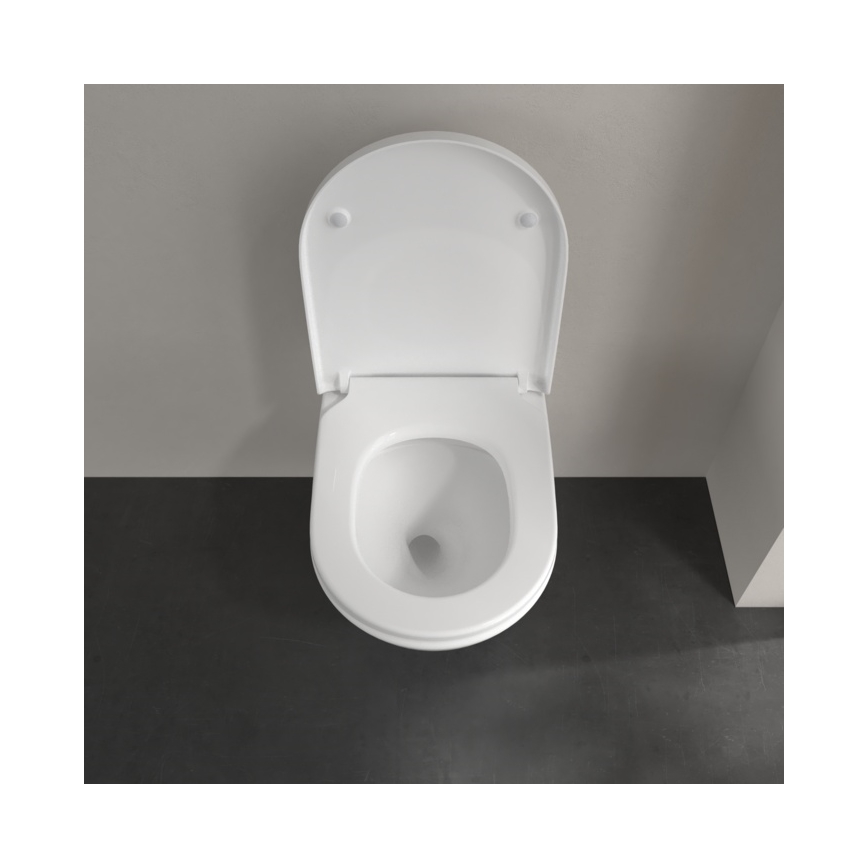 Villeroy & Boch 4670T0RW - SUBWAY 3.0 Wall-hung Toilet, Ceramic/White