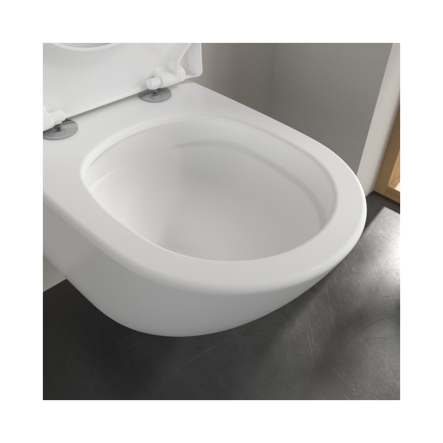 Villeroy & Boch 4670T0RW - SUBWAY 3.0 Wall-hung Toilet, Ceramic/White