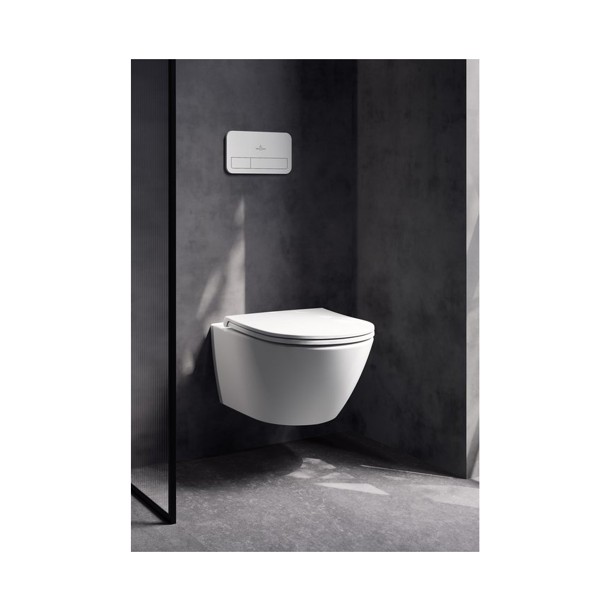 Villeroy & Boch 4670T0RW - SUBWAY 3.0 Wall-hung Toilet, Ceramic/White