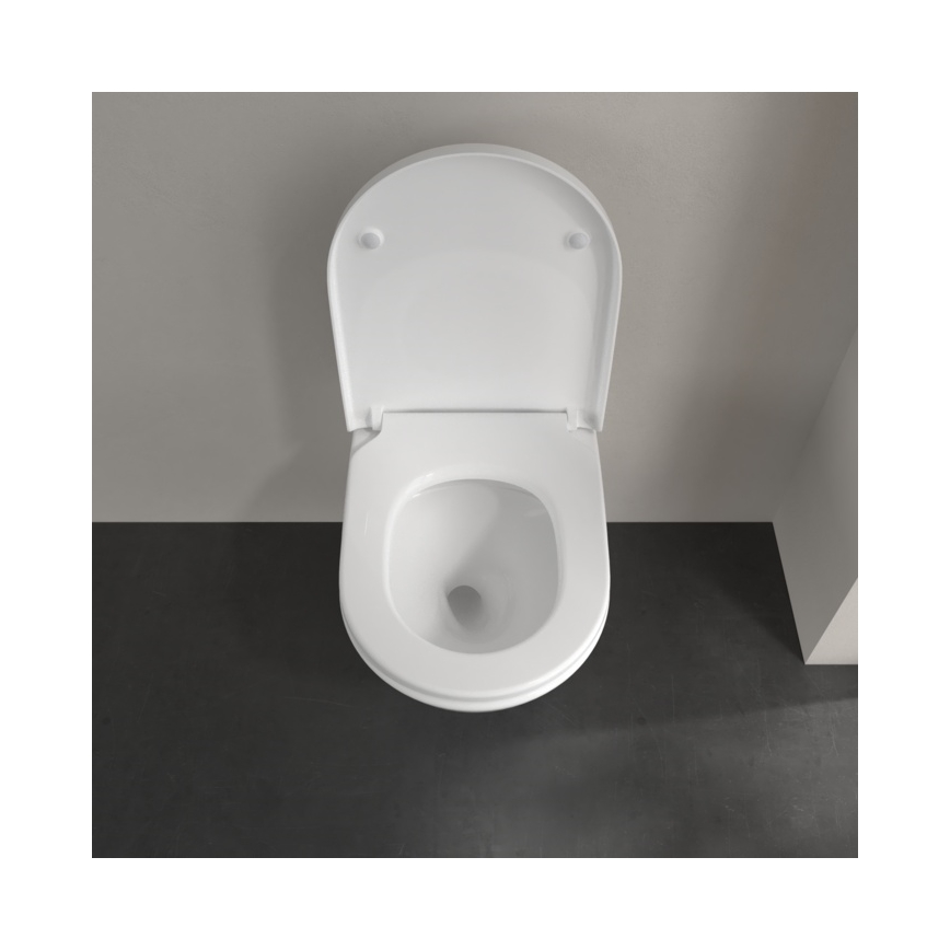 Villeroy & Boch 4670T0T2 - Wall-mounted toilet SUBWAY 3.0 ceramic/white