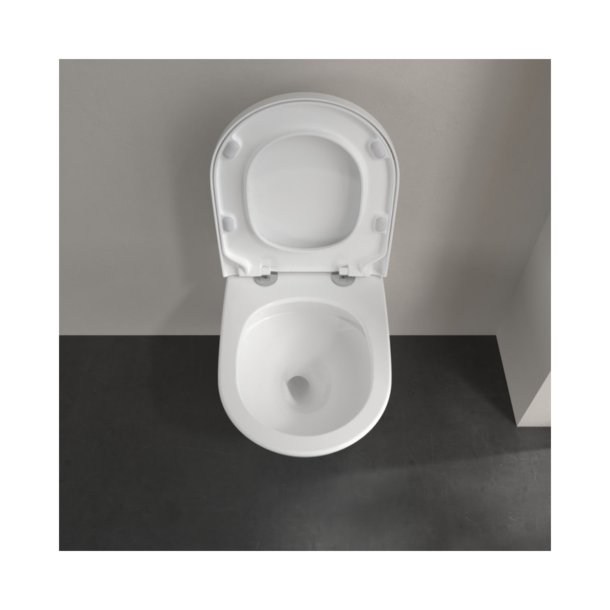 Villeroy & Boch 4670T0T2 - Wall-mounted toilet SUBWAY 3.0 ceramic/white