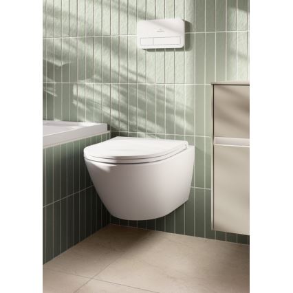 Villeroy & Boch 4670T0T2 - Wall-mounted toilet SUBWAY 3.0 ceramic/white