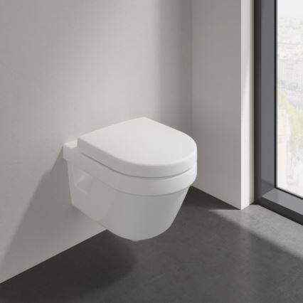 Villeroy & Boch 4687R001 - ARCHITECTURA wall-hung toilet, ceramic/white