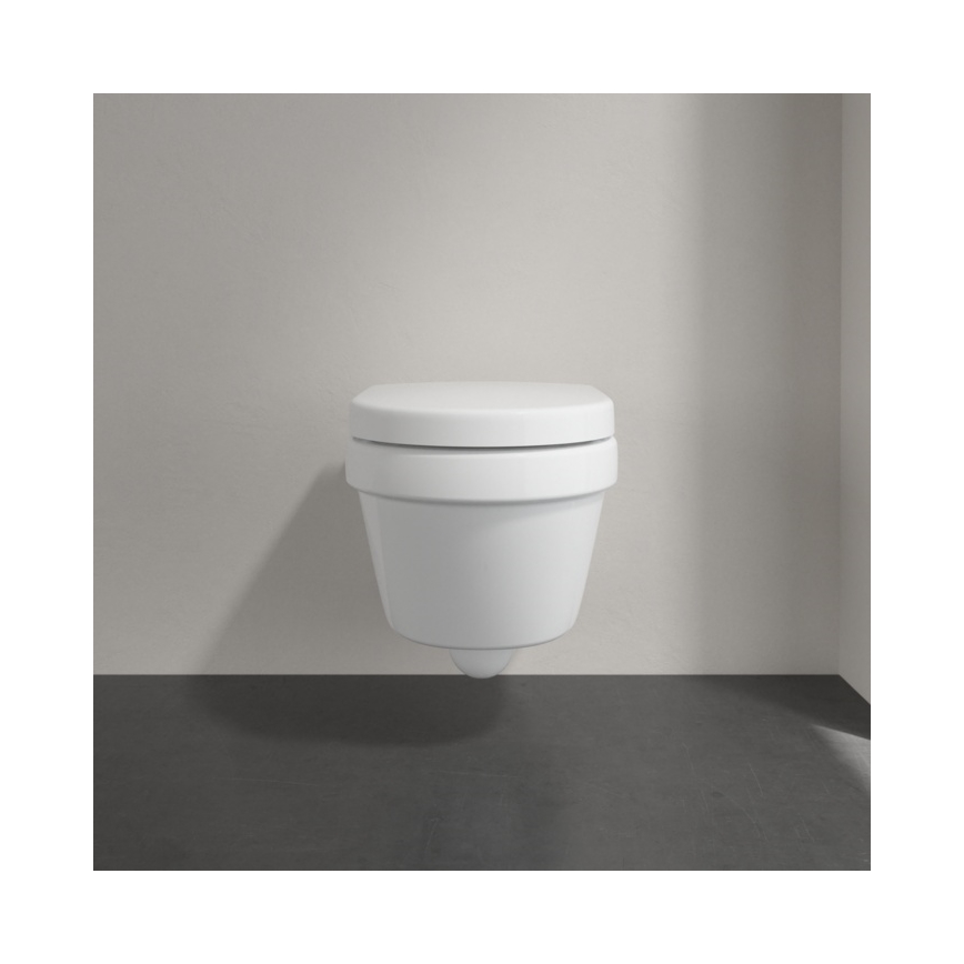 Villeroy & Boch 4687R001 - ARCHITECTURA wall-hung toilet, ceramic/white