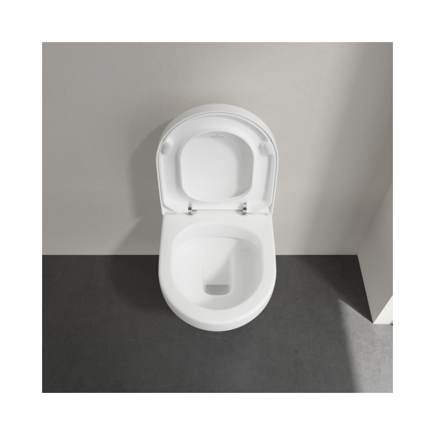 Villeroy & Boch 4687R001 - ARCHITECTURA wall-hung toilet, ceramic/white