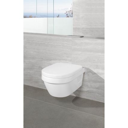 Villeroy & Boch 4687R001 - ARCHITECTURA wall-hung toilet, ceramic/white