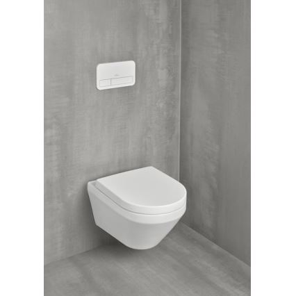 Villeroy & Boch 4694CL01 - Wall-hung WC with SoftClose seat ARCHITECTURA ceramic/white