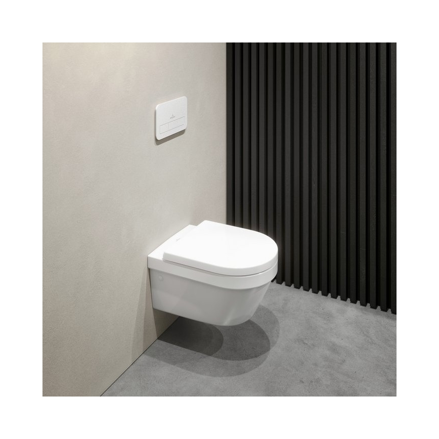 Villeroy & Boch 4694R001 - ARCHITECTURA Wall-hung Toilet, Ceramic/White