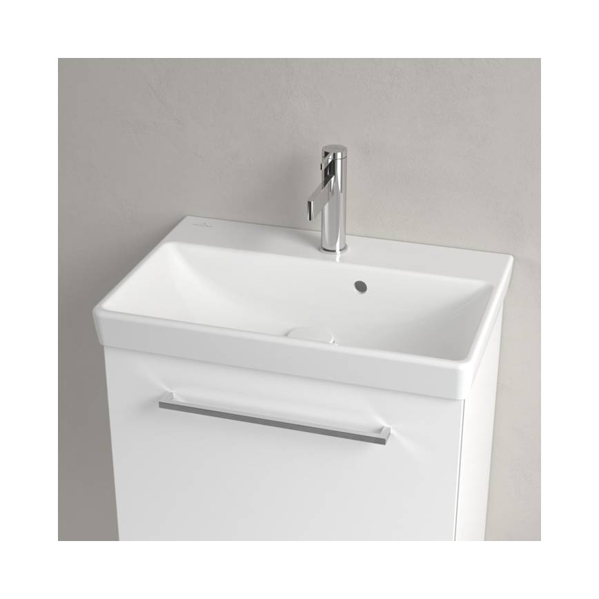Villeroy & Boch 4A005501 - Wall-mounted washbasin AVENTO 55x37 cm ceramic/white