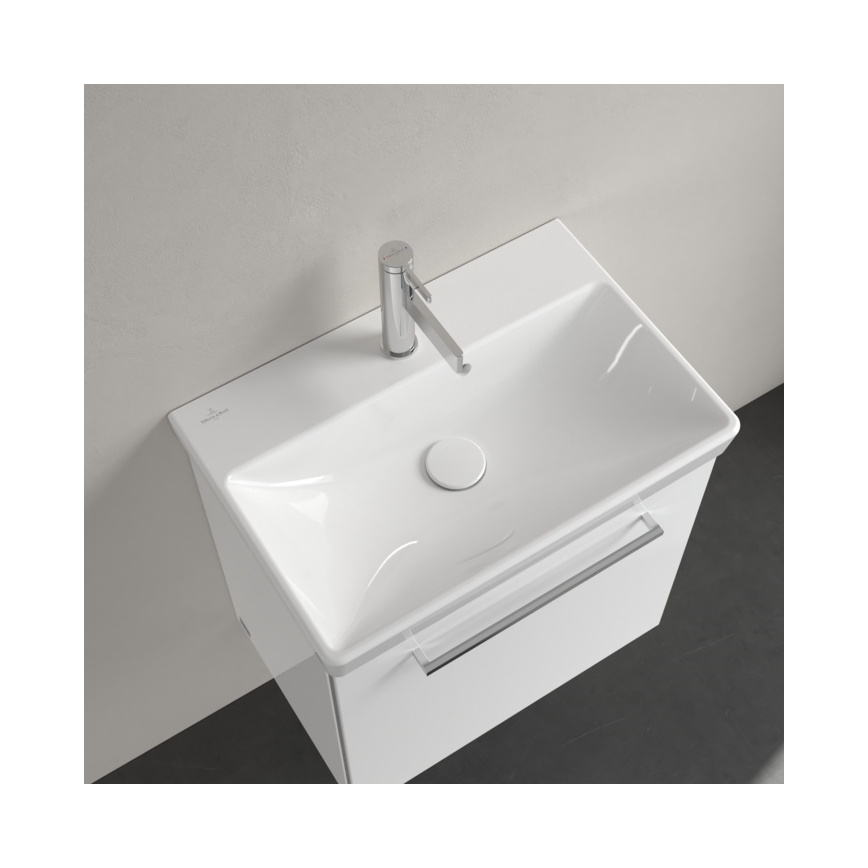 Villeroy & Boch 4A005501 - Wall-mounted washbasin AVENTO 55x37 cm ceramic/white