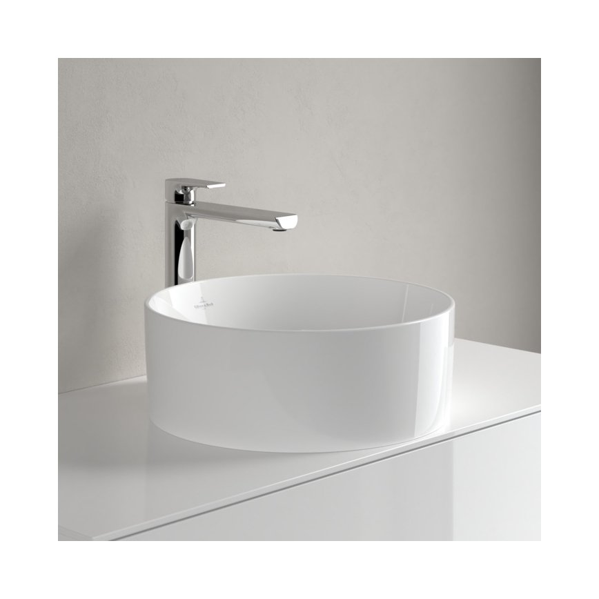 Villeroy & Boch 4A184001 - COLLARO Countertop Basin Ø 40 cm Ceramic/White