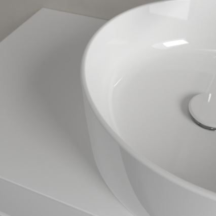 Villeroy & Boch 4A184001 - COLLARO Countertop Basin Ø 40 cm Ceramic/White