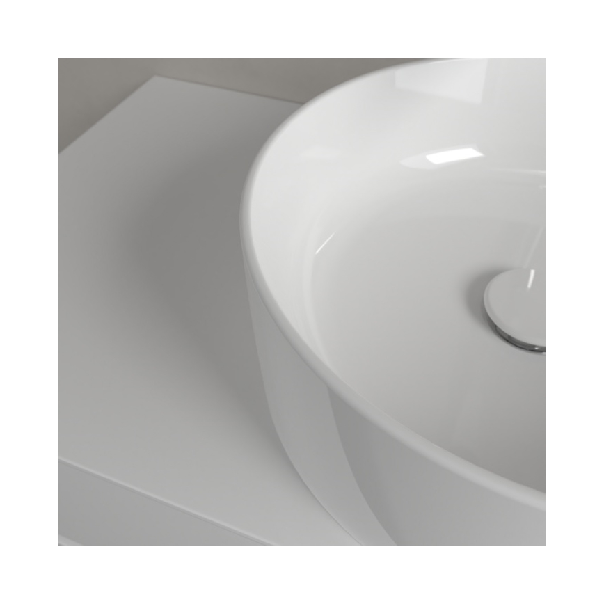 Villeroy & Boch 4A184001 - COLLARO Countertop Basin Ø 40 cm Ceramic/White