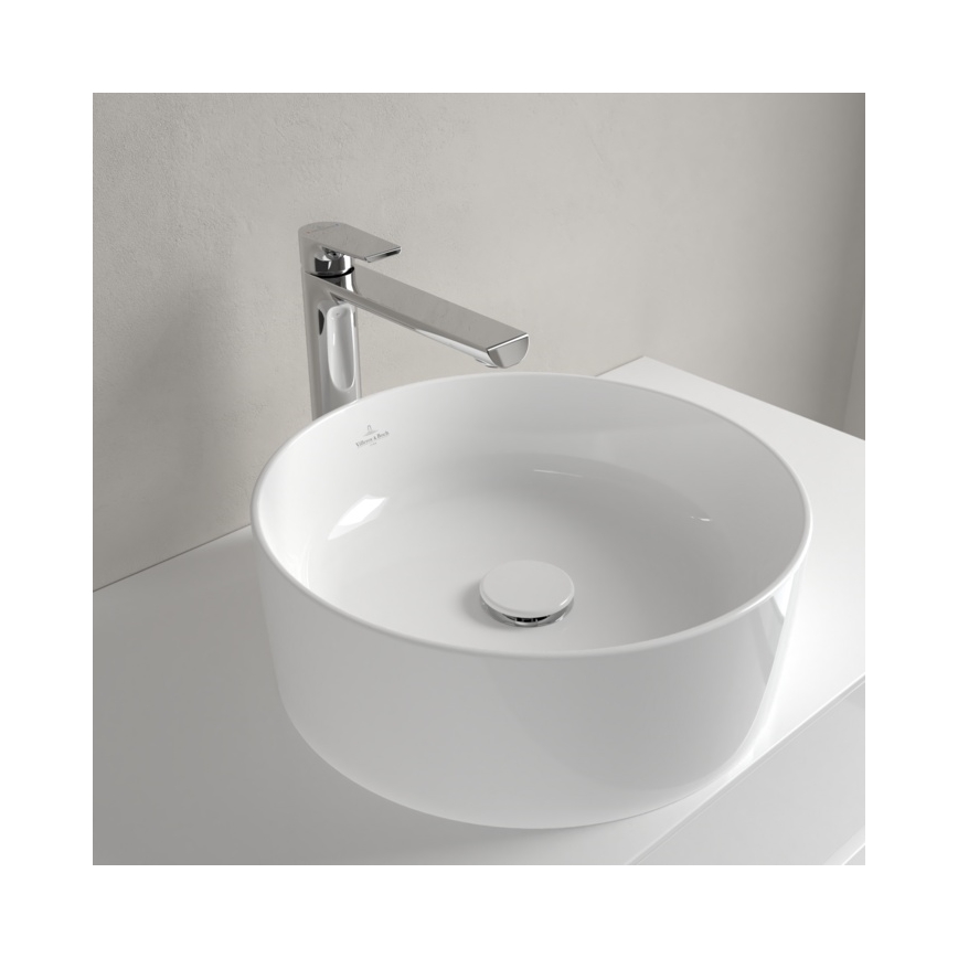 Villeroy & Boch 4A1840R1 - COLLARO Countertop Basin Ø 40 cm, ceramic/white
