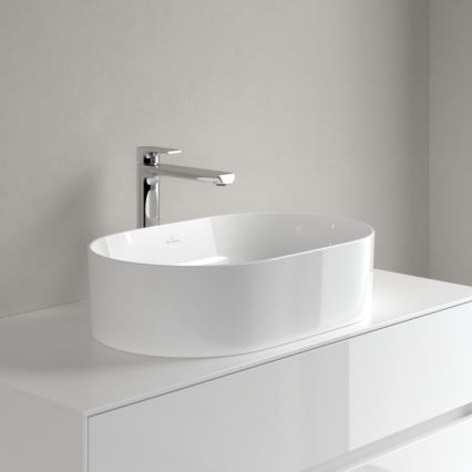 Villeroy & Boch 4A1956R1 - COLLARO Countertop Washbasin 56 x 36 cm, Ceramic/White