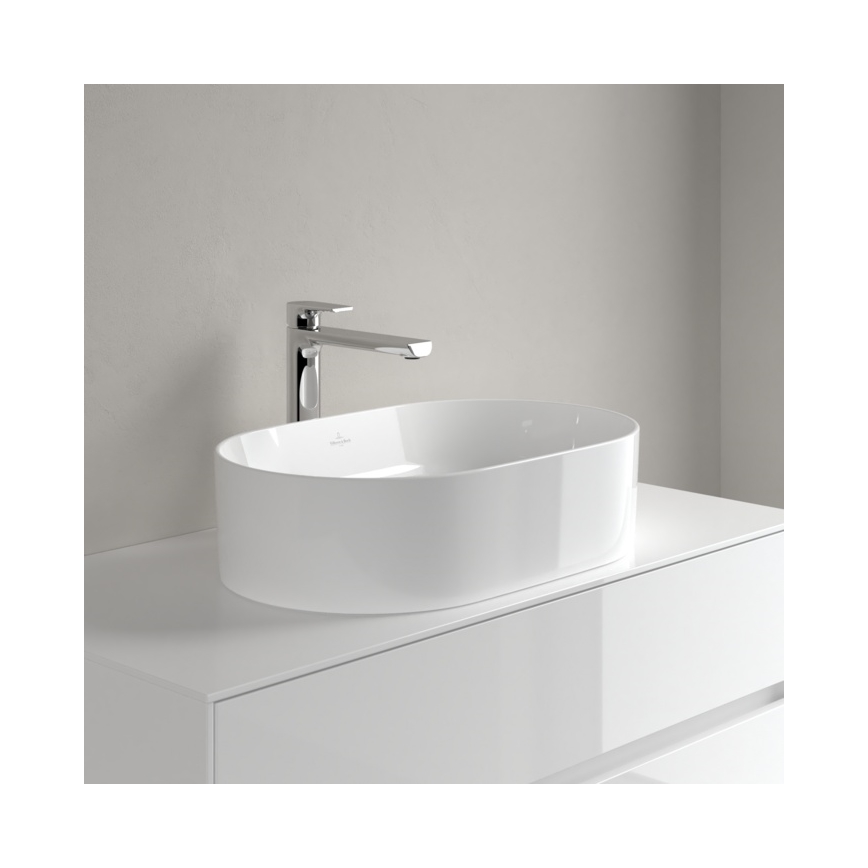 Villeroy & Boch 4A1956R1 - COLLARO Countertop Washbasin 56 x 36 cm, Ceramic/White