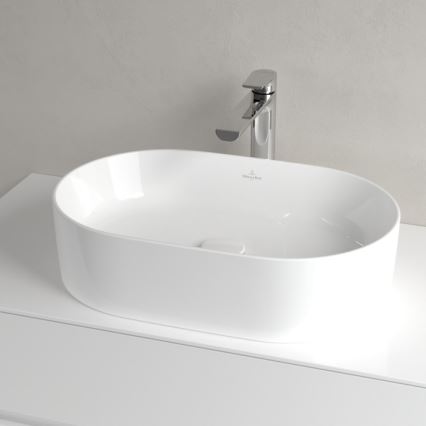 Villeroy & Boch 4A1956R1 - COLLARO Countertop Washbasin 56 x 36 cm, Ceramic/White