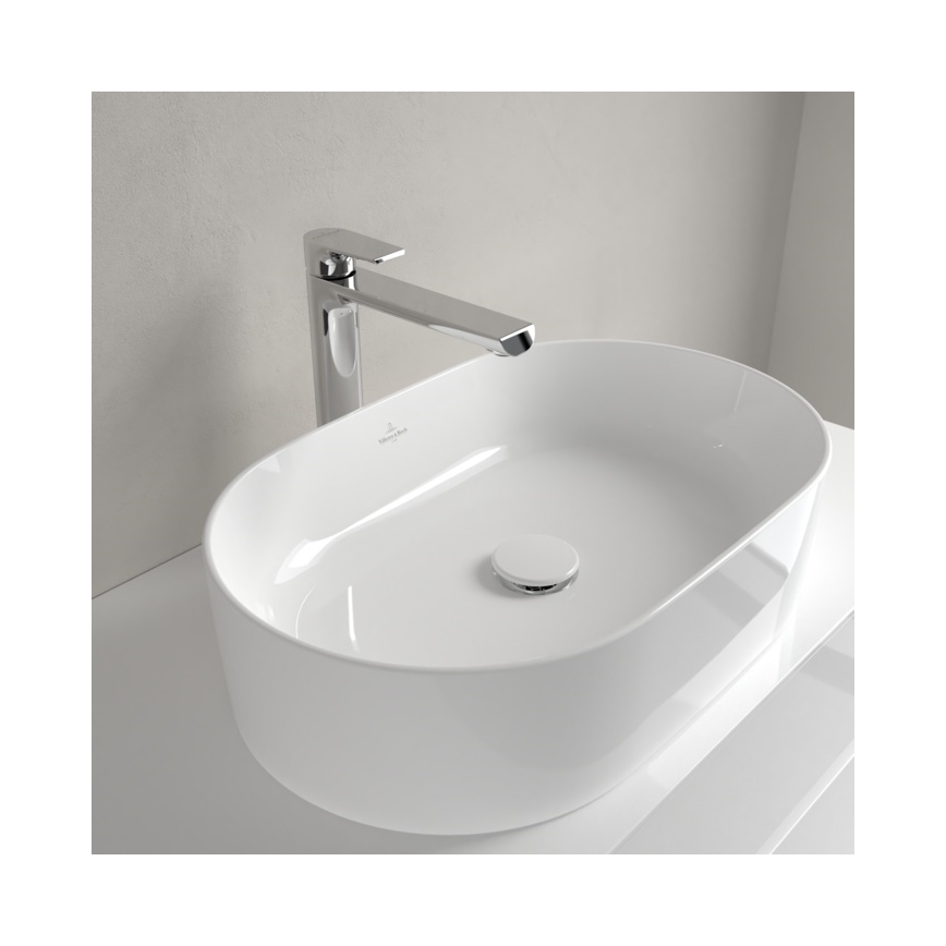 Villeroy & Boch 4A1956R1 - COLLARO Countertop Washbasin 56 x 36 cm, Ceramic/White