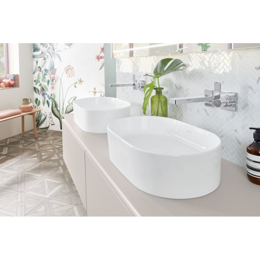 Villeroy & Boch 4A1956R1 - COLLARO Countertop Washbasin 56 x 36 cm, Ceramic/White