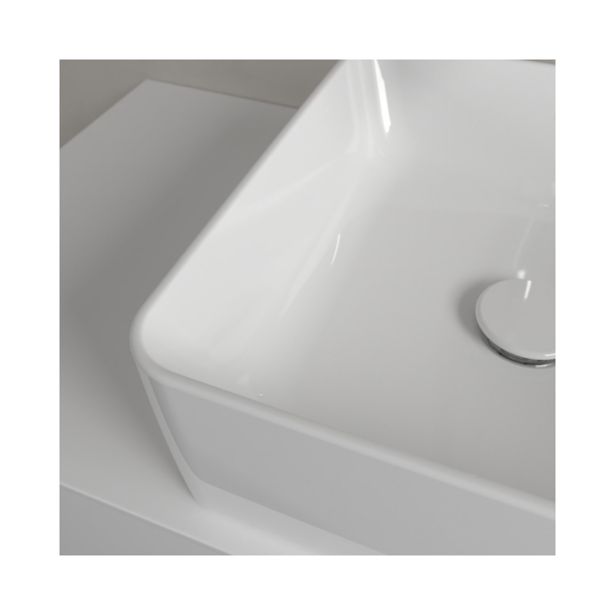 Villeroy & Boch 4A213801 - COLLARO 38x38 cm Countertop Basin, ceramic/white